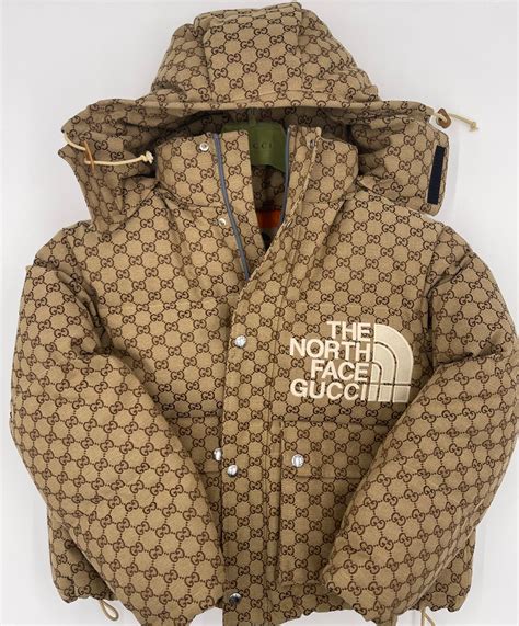 puffer jacket north face gucci|north face and Gucci collection.